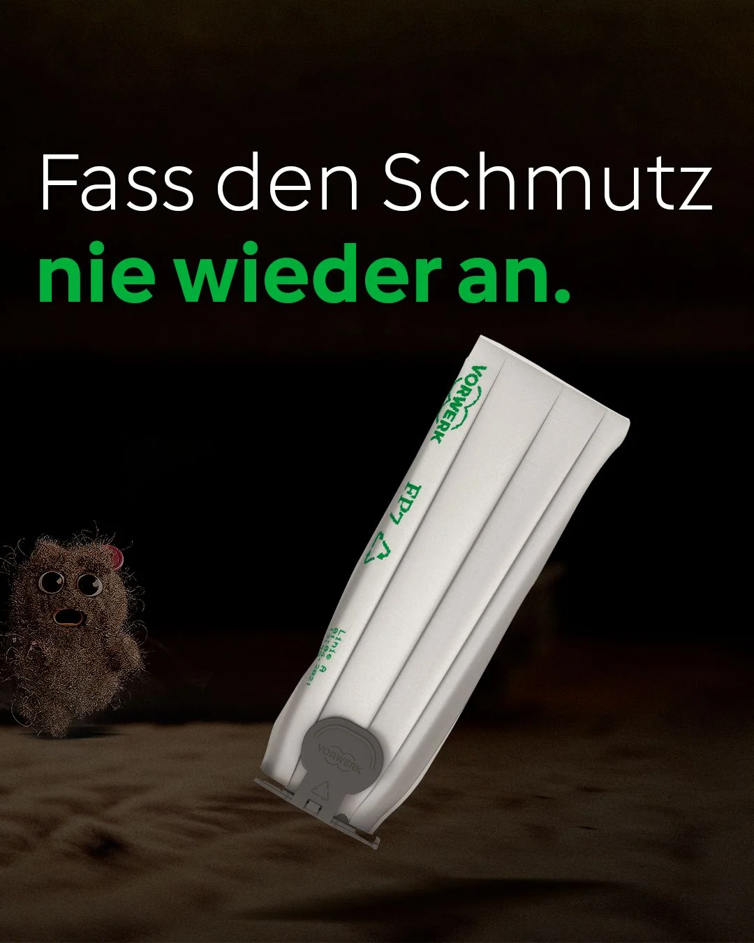 Kobold FP7 Premium Filterbeutel – hygienischer kontaktloser Wechsel