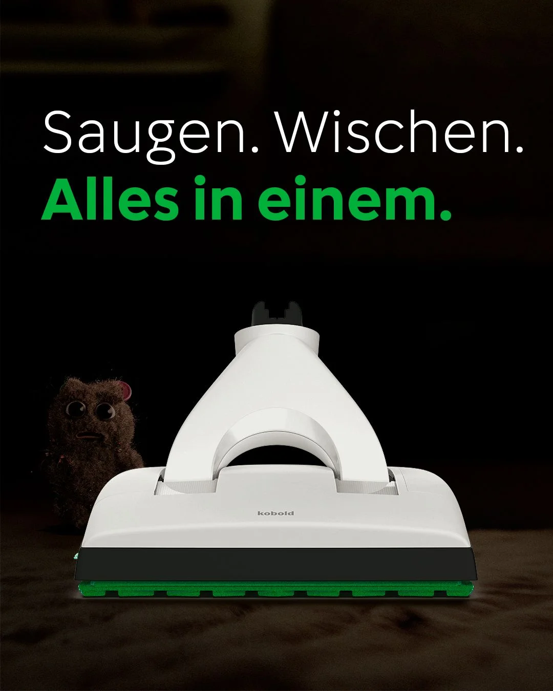 Kobold SP7 Saugwischer – saugt und wischt in einem Schritt